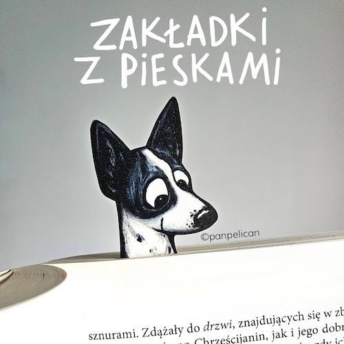 Zakładki z pieskami