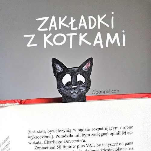 Zakładki z kotkami