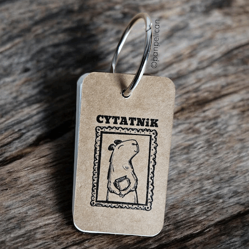 Cytatnik brelok Kapibara