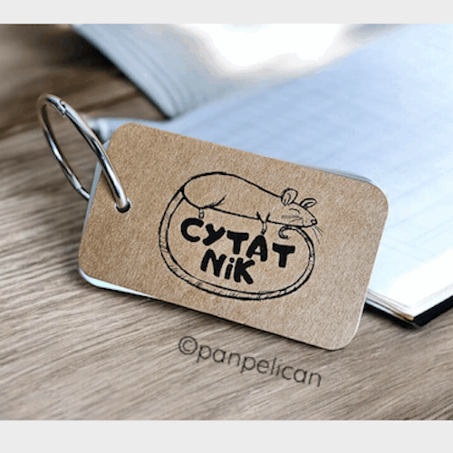 Cytatnik brelok Myszka