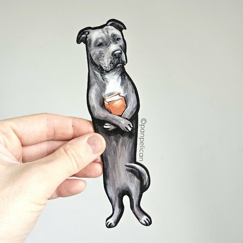 Zakładka do książki Amstaff Blue