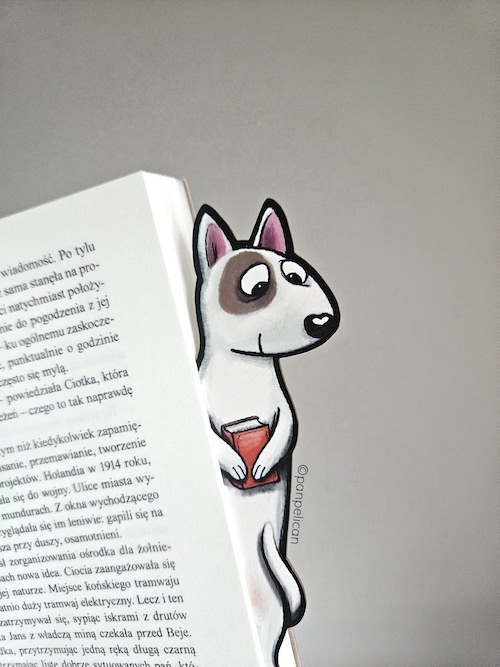 Zakładka do książki bulterier Pyrka - Image 9