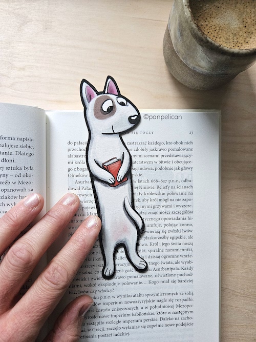 Zakładka do książki bulterier Pyrka - Image 12