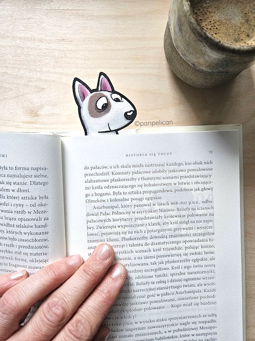 Zakładka do książki bulterier Pyrka - Image 13