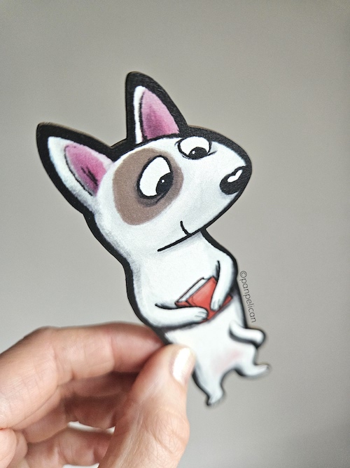 Zakładka do książki bulterier Pyrka - Image 4