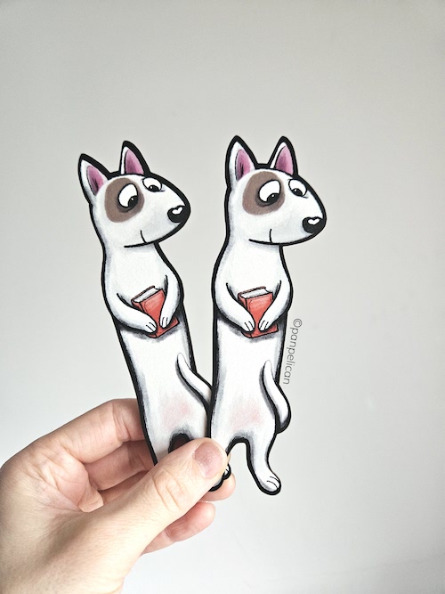 Zakładka do książki bulterier Pyrka - Image 5