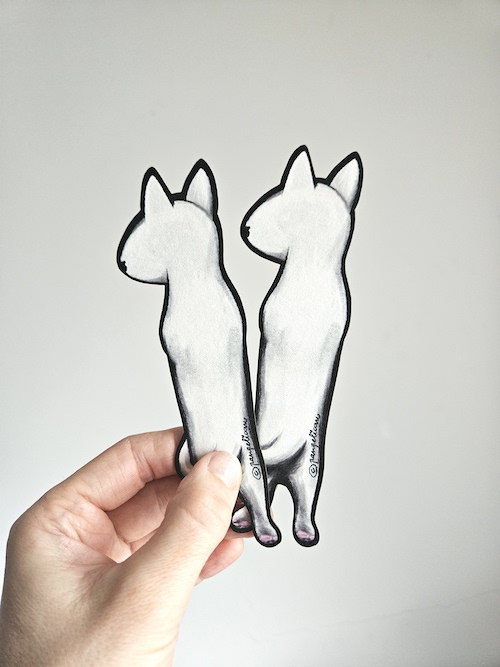 Zakładka do książki bulterier Pyrka - Image 6