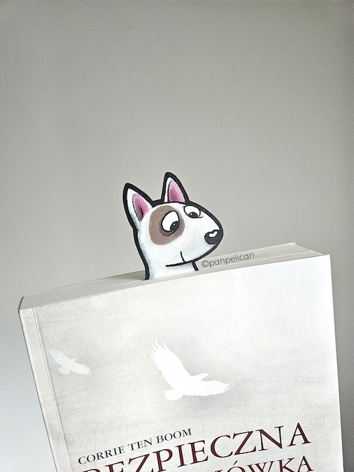 Zakładka do książki bulterier Pyrka - Image 7