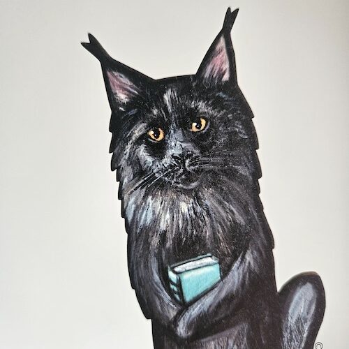 Zakładka do książki Czarny kot Lucek