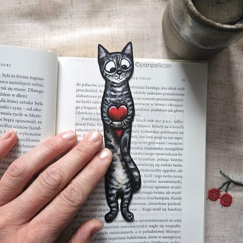 Zakładka do książki Kot bengalski Toya