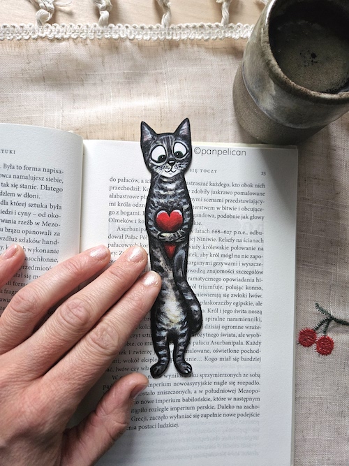 Zakładka do książki Kot bengalski Toya