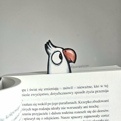 Zakładka do książki Papuga
