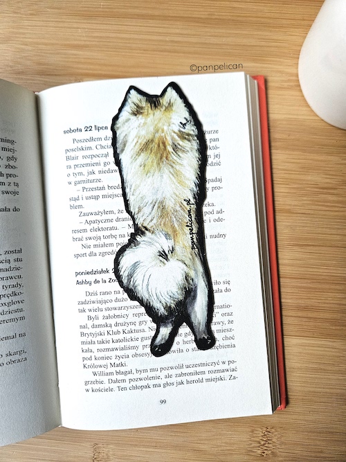 panpelican.pl-zakładka-samojed-Gustaw10-kopia